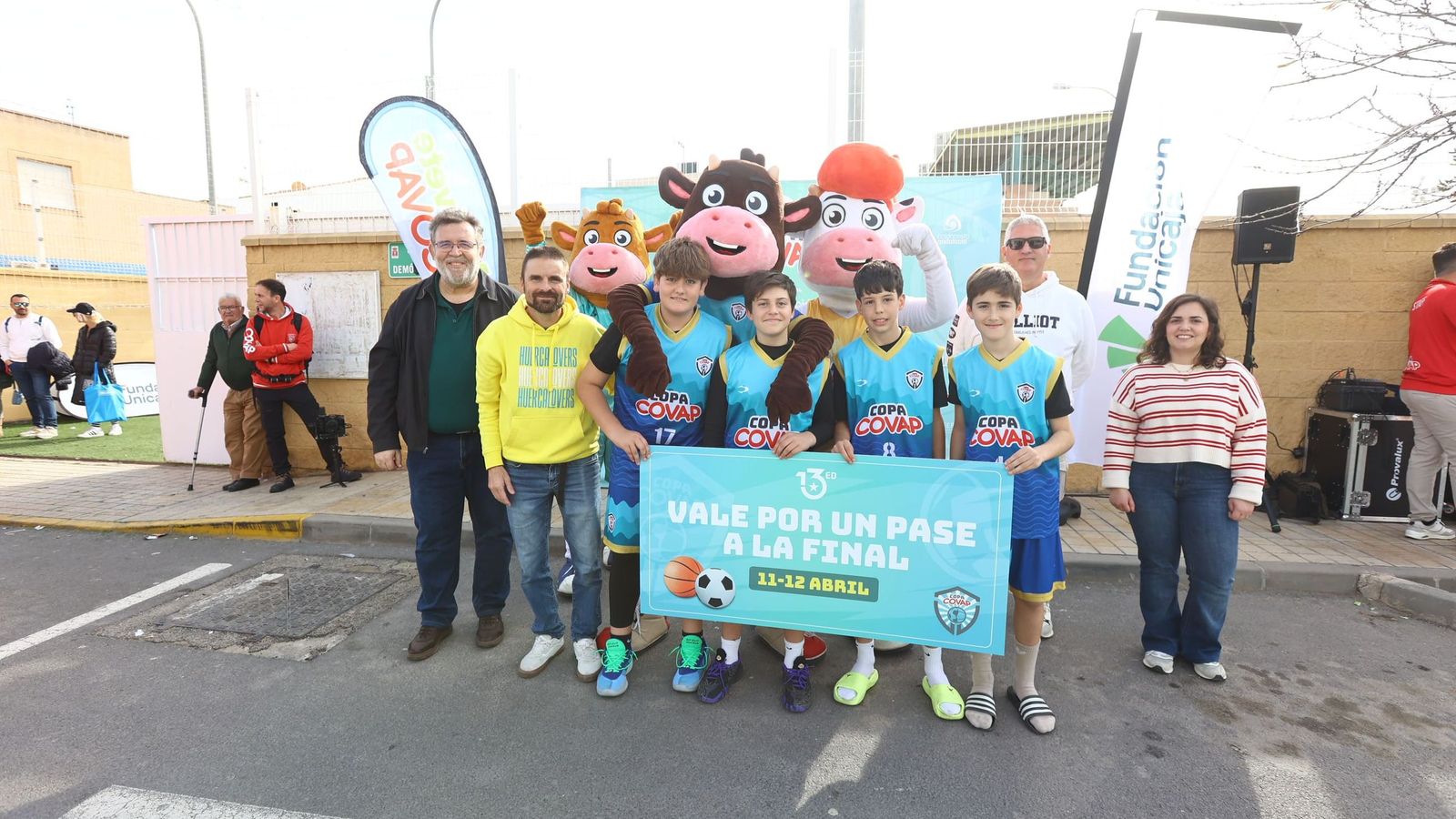 El Toyo Basket Azul, ganadores de Baloncesto 3x3 Masculino de la 13ª Copa COVAP en Huércal de Almería
