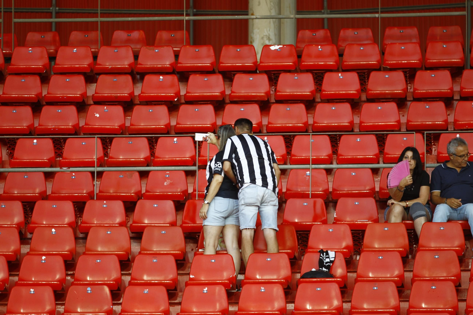 El partido U.D. Almería-C.D. Castellón en imágenes