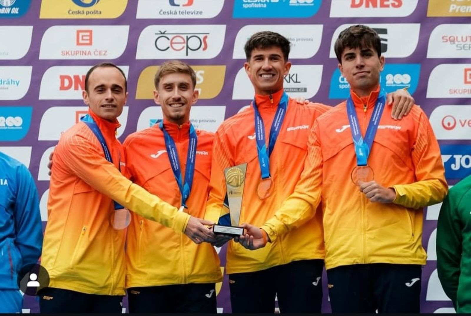 José Manuel Pérez (Nerja), oro con España en el Campeonato de Europa por naciones