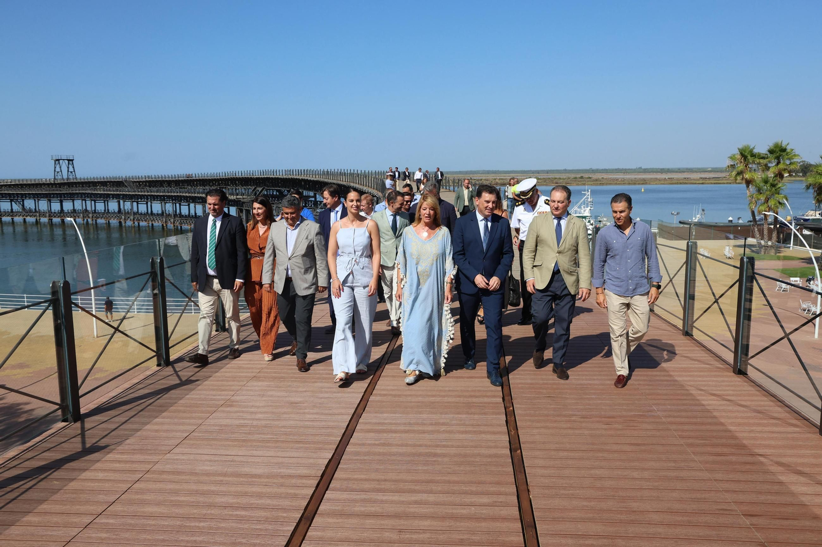 Inauguración del Muelle de la Río Tinto