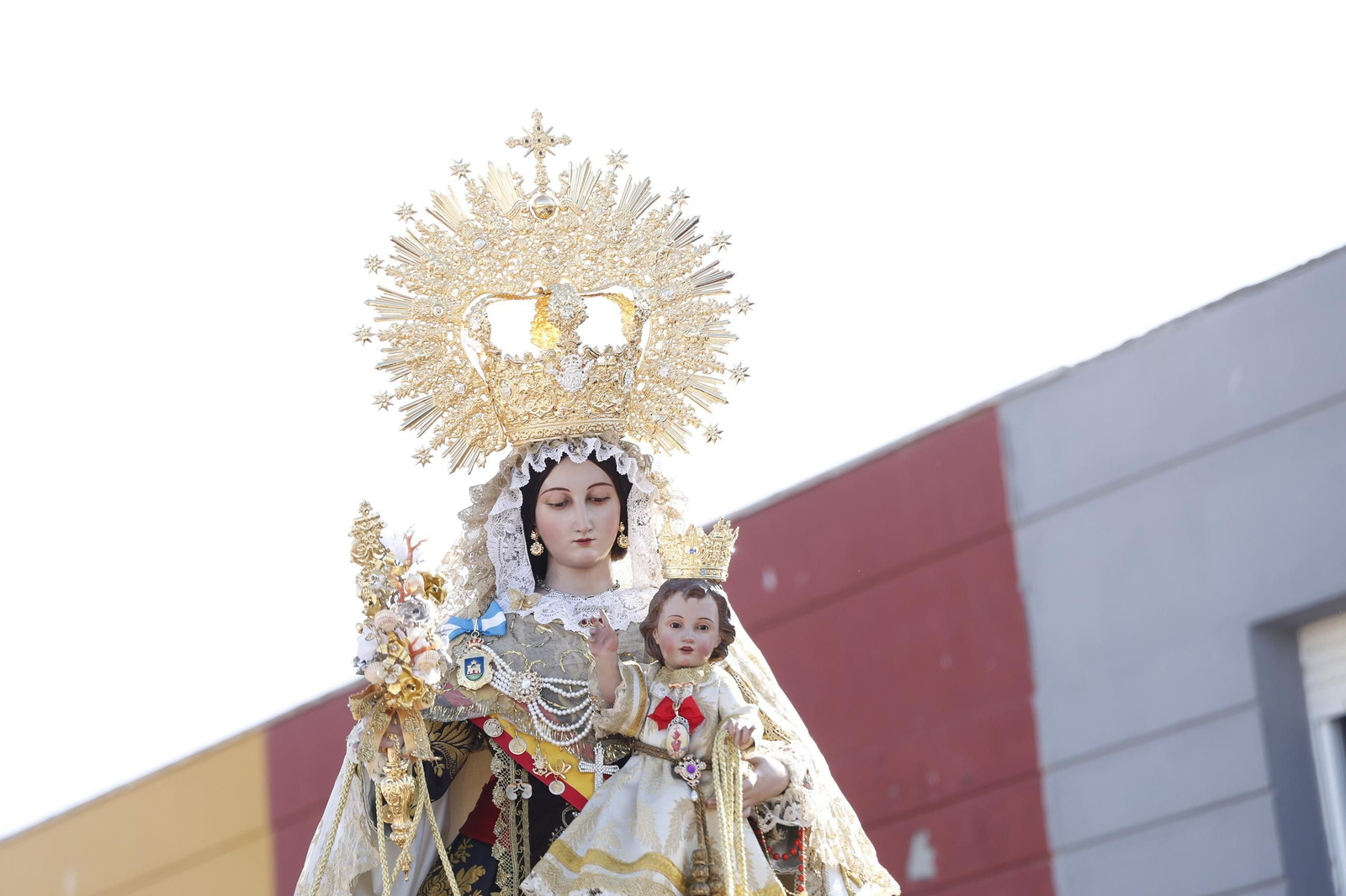 Fotos de la procesión de la Virgen del Carmen en La Línea