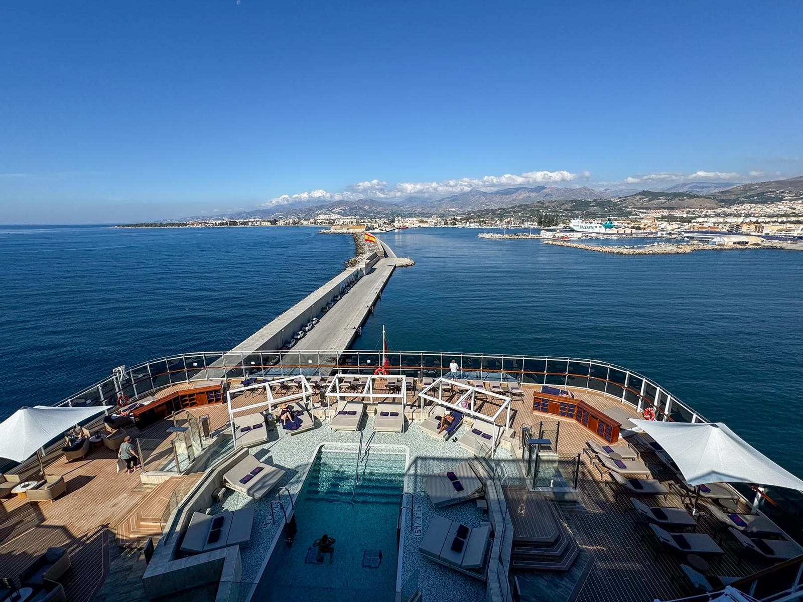 El crucero de lujo Explora II elige Motril como puerta de entrada a Andalucía