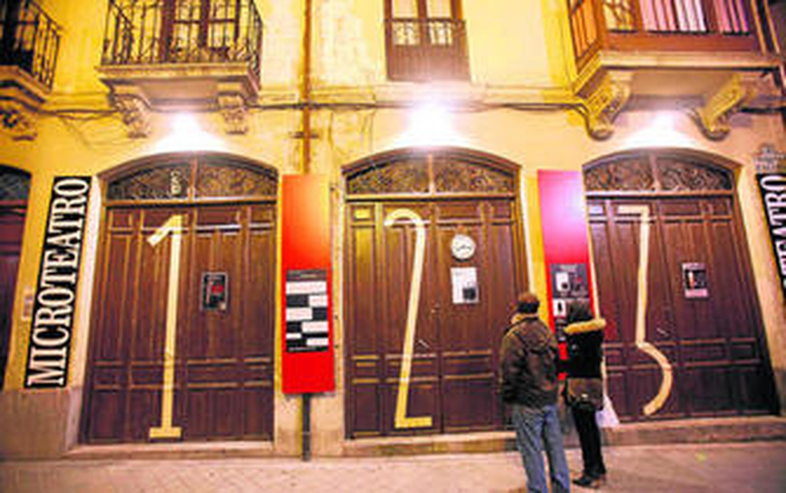 Microteatro ofrece habitualmente tres obras por noche.