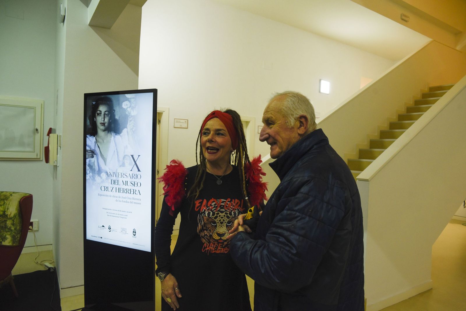 Fotos del décimo aniversario y nueva colección del Museo Cruz Herrera de La Línea