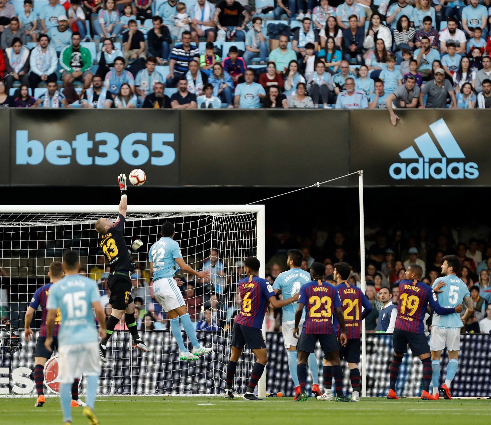 El Celta-Barcelona, en imágenes