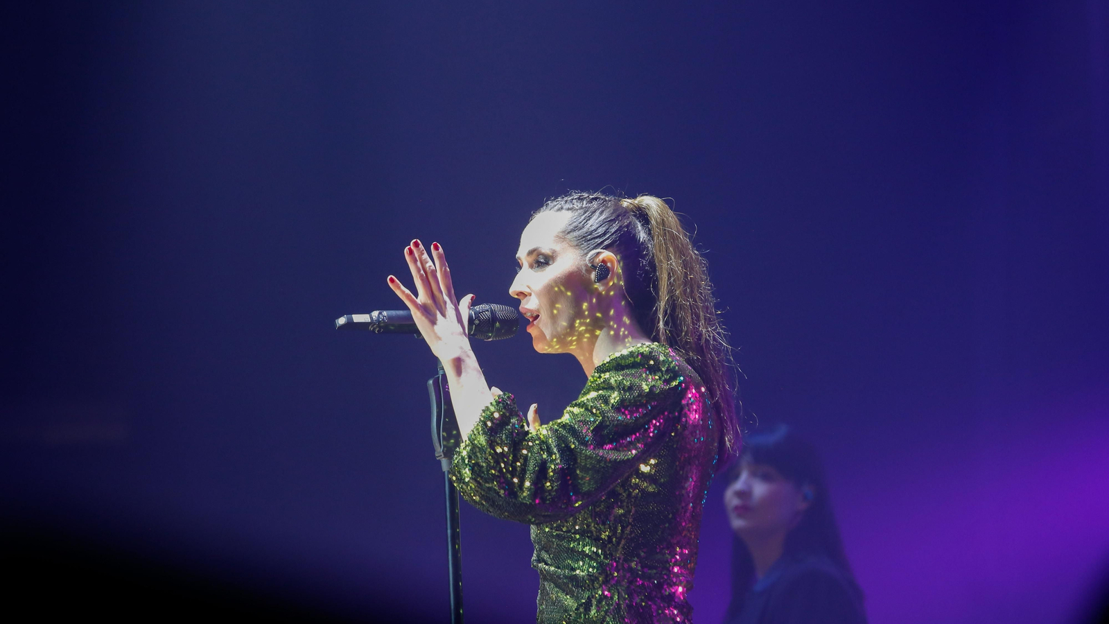 Fotos del concierto de Malú en La Línea