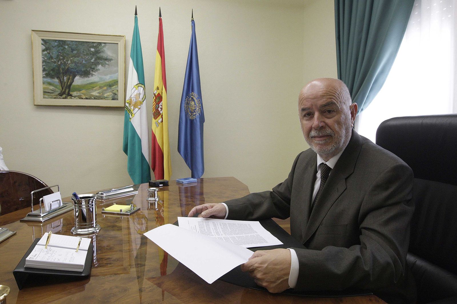 Pedro Molina, exrector de la UAL.