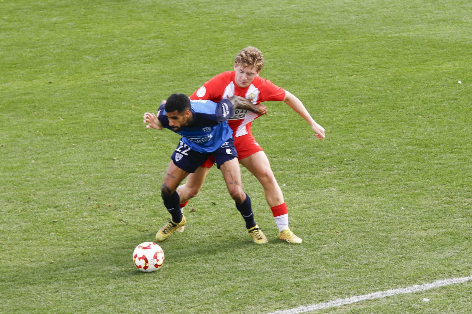 Imágenes del partido entre Almeria B contra Villanovense de segunda RFEF