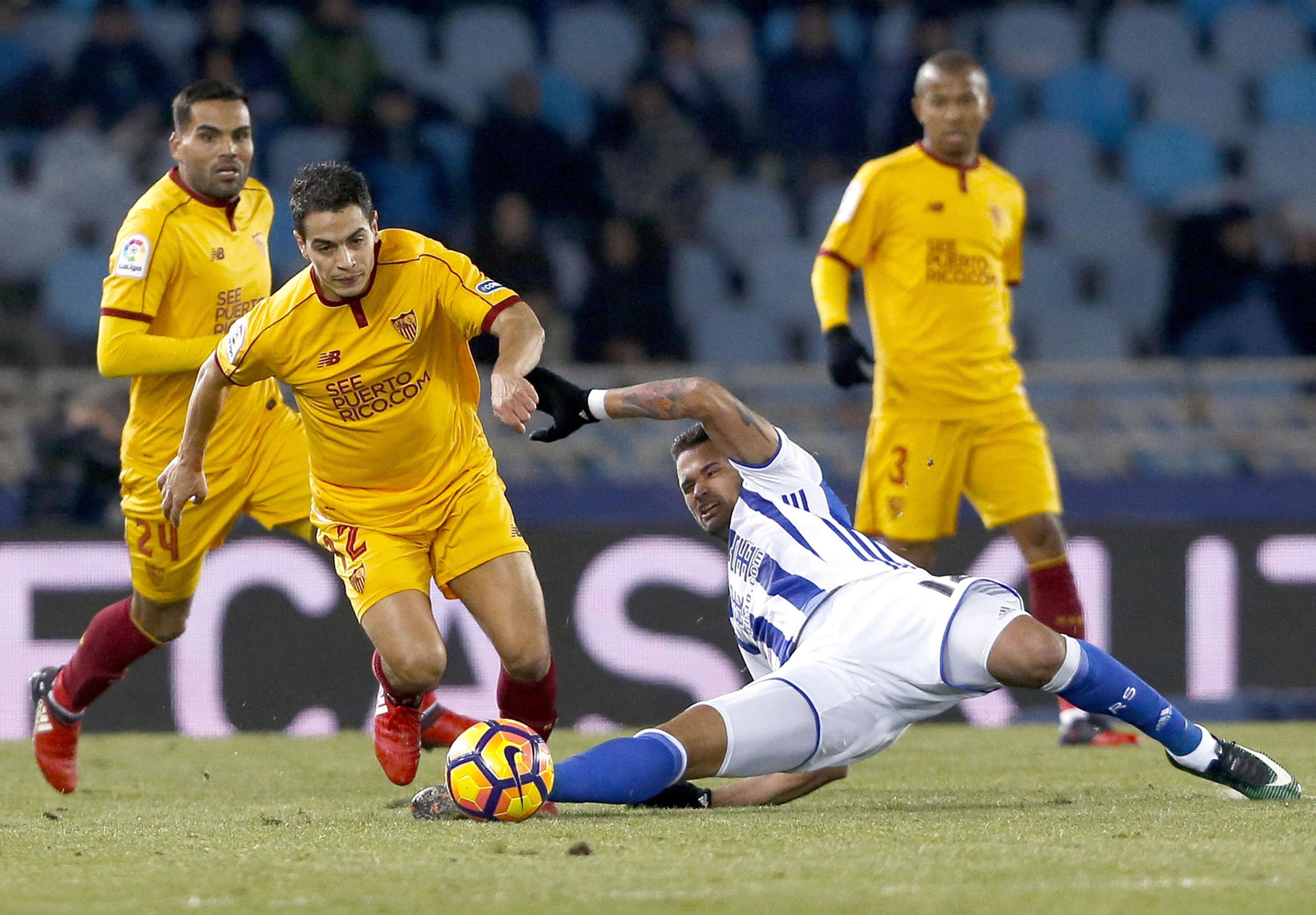 Real Sociedad-Sevilla, en imágenes