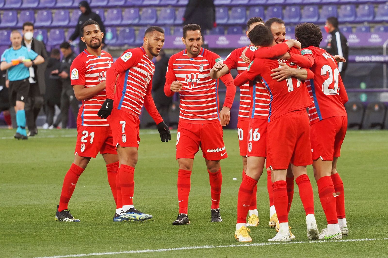 El Granada volvió a ganar lejos de Los Cármenes el pasado domingo en Valladolid.