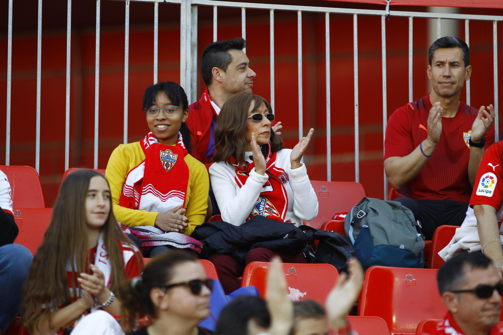 Fotogalería del partido de la Liga Santander, U.D. Almería-Valencia