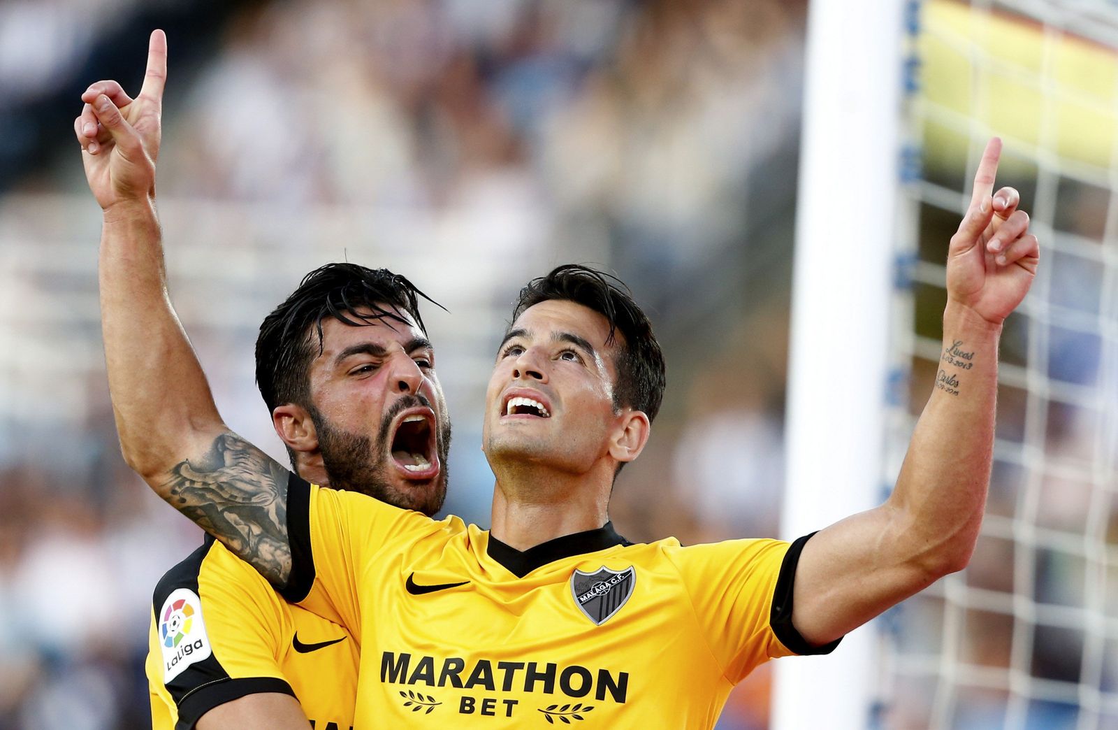 Las imágenes del Real Sociedad-Málaga