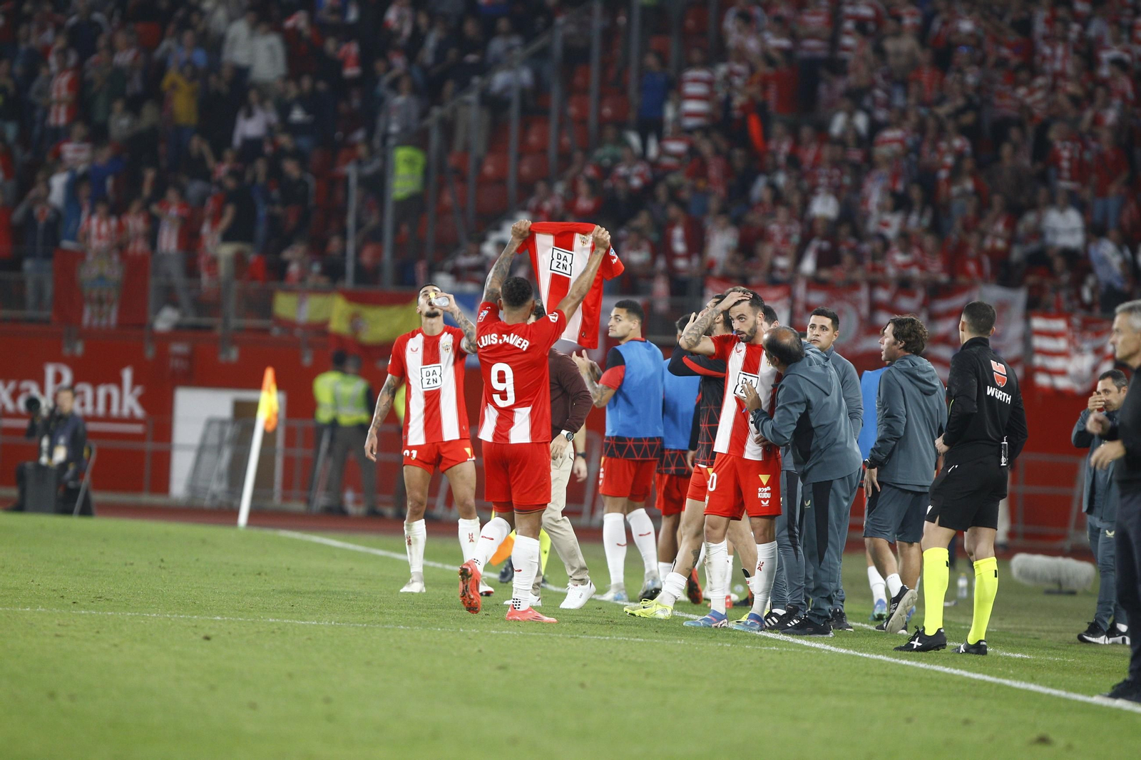 Las mejores imágenes del U.D. Almería-Granada C.F
