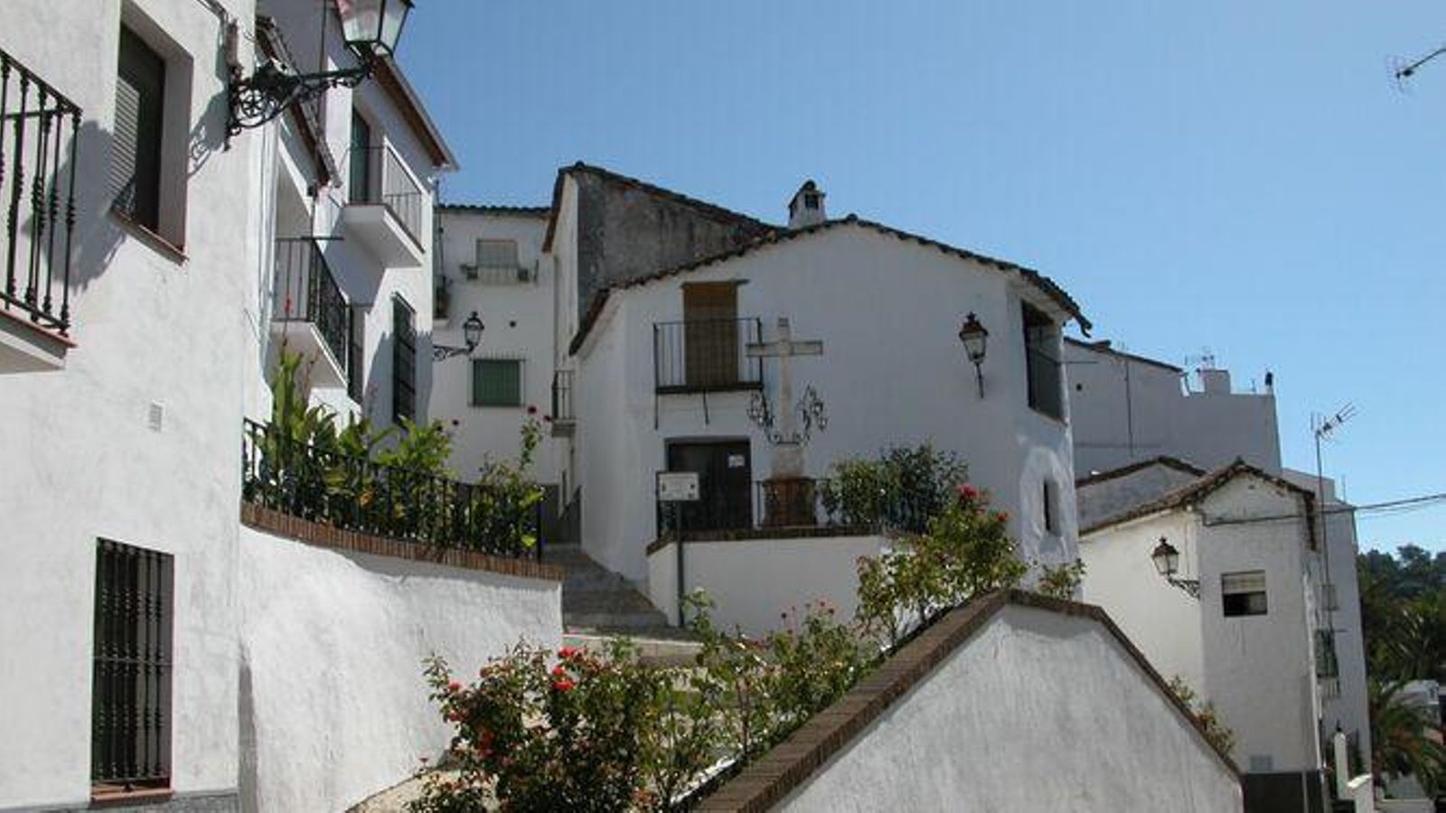 Una calle de Galaroza