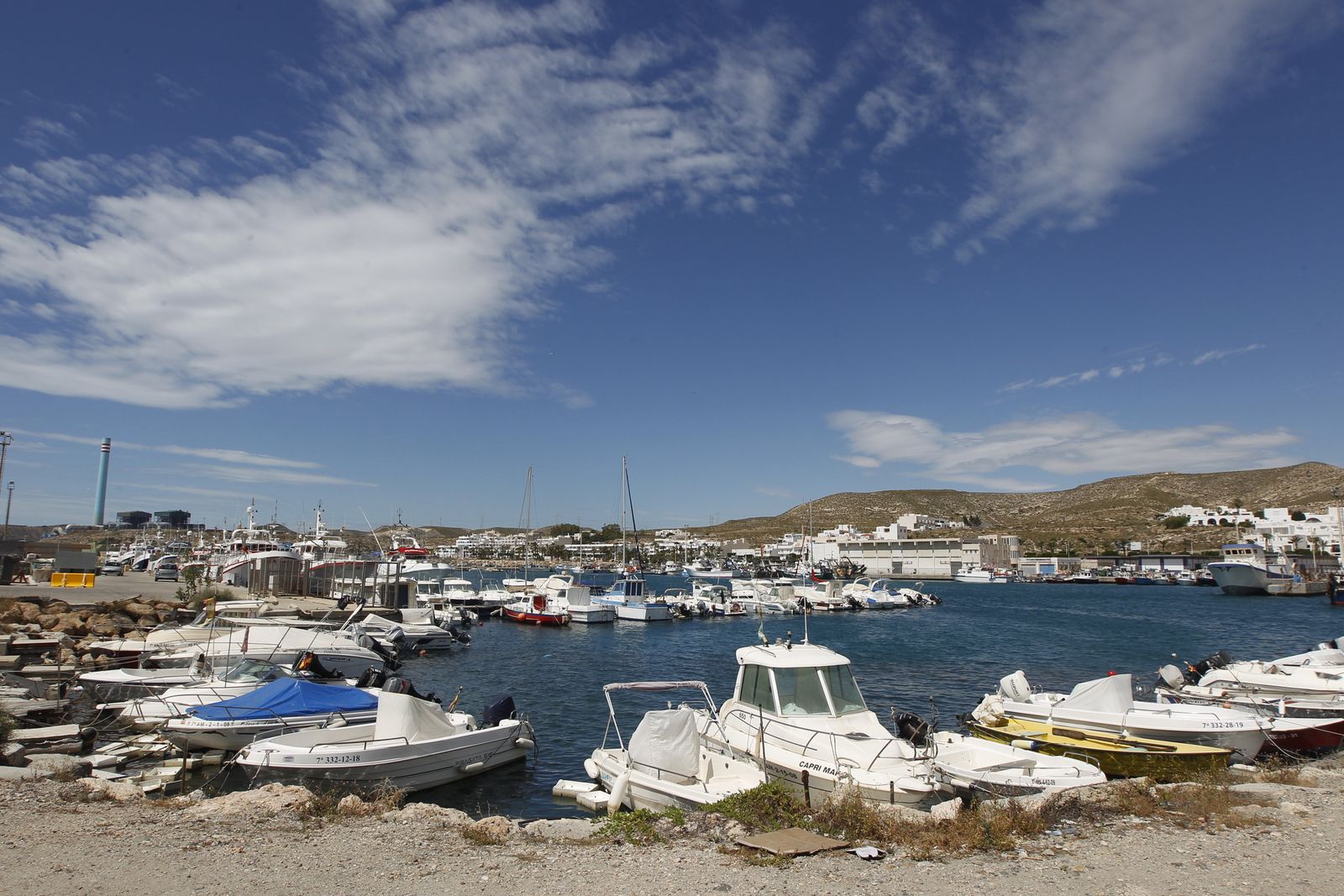 Fotogalería protestas pescadores de Carboneras