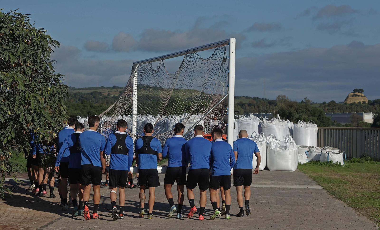 Fotos del entrenamiento del Algeciras CF previo a la visita del Yeclano al Nuevo Mirador