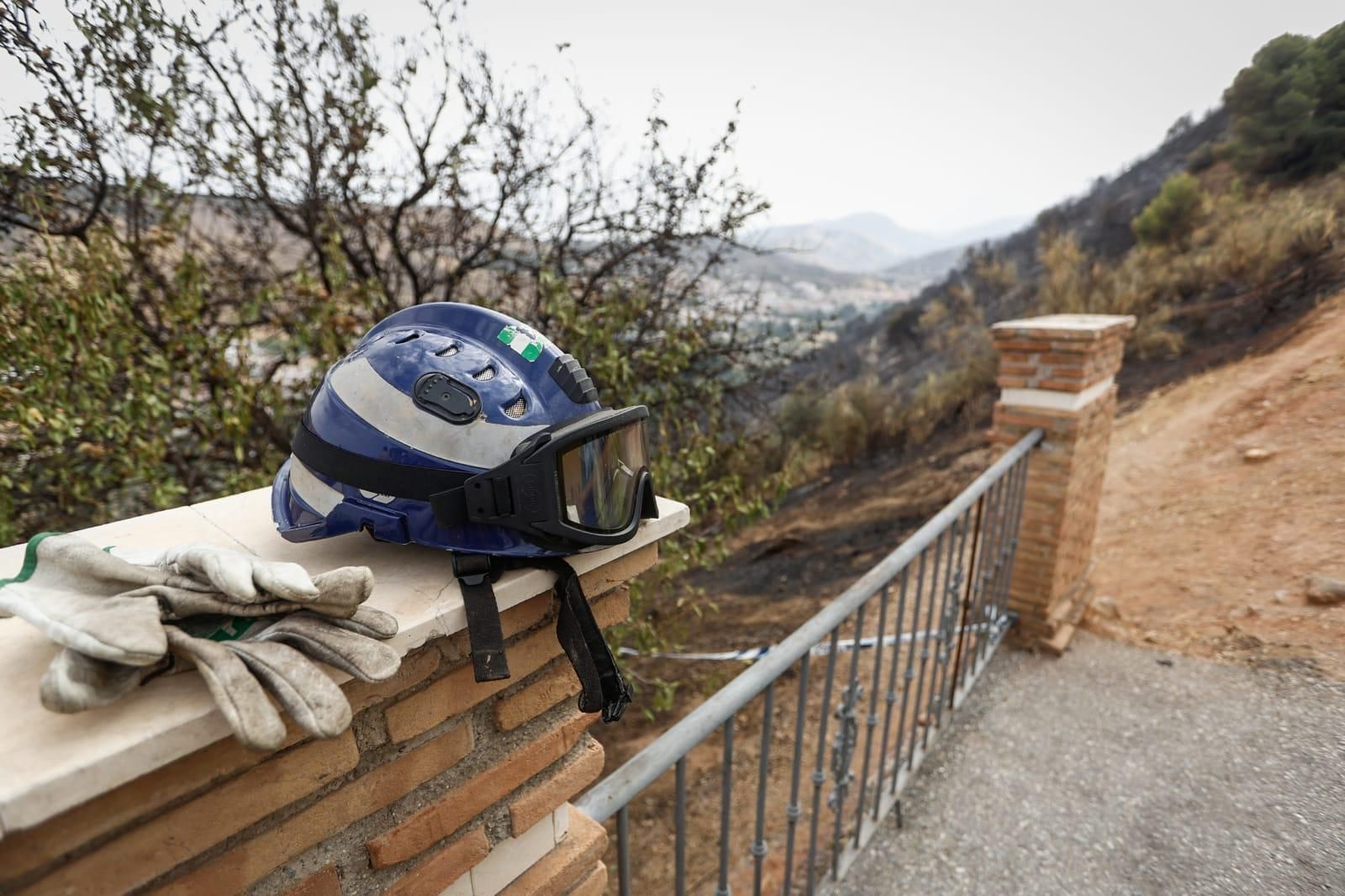Las imágenes de la Fuente de la Bicha de Granada tras las llamas