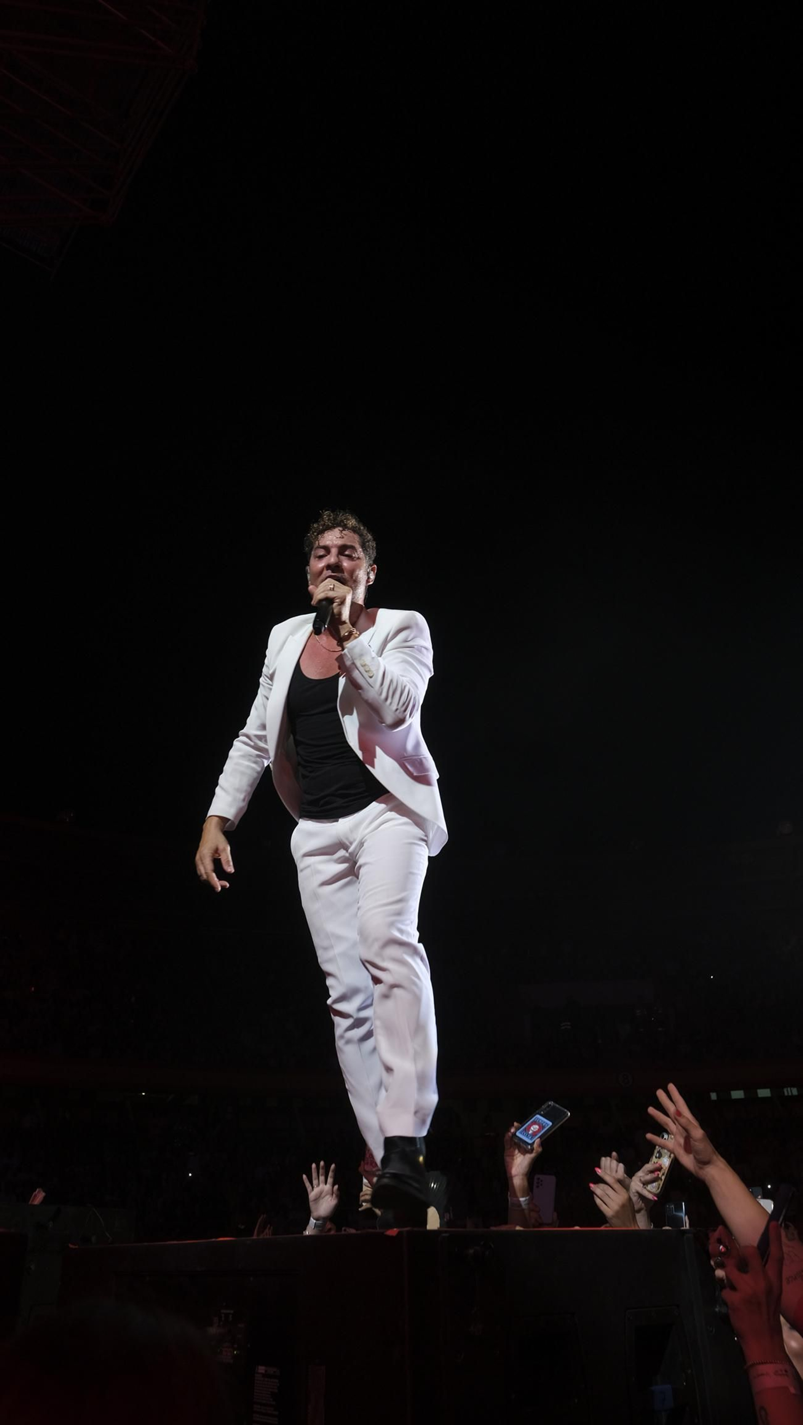 David Bisbal arrasa en su concierto de Roquetas de Mar