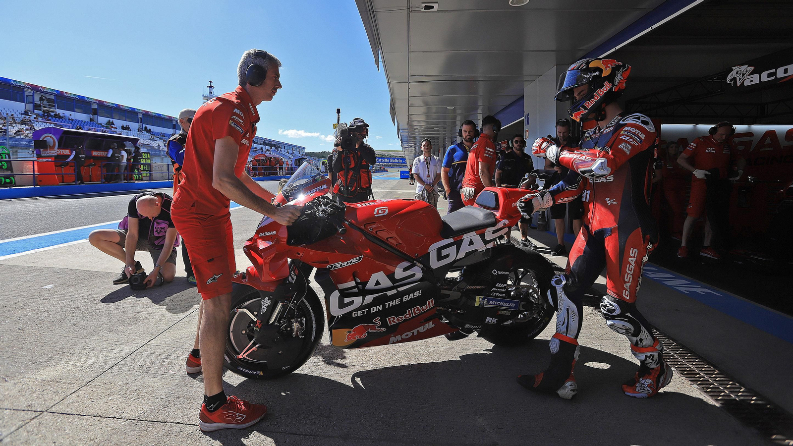 Entrenamientos de MotoGP en el primer día del GP España en el Circuito de Jerez - Ángel Nieto