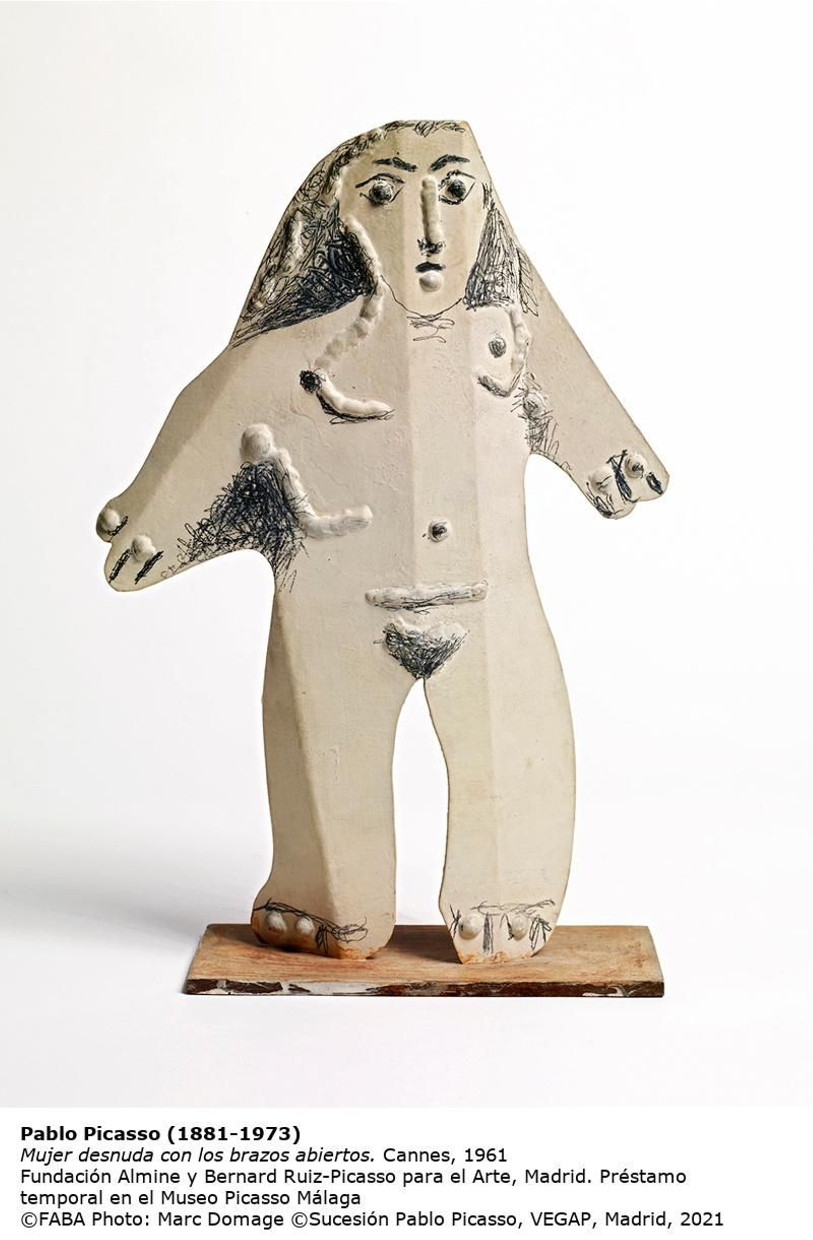 ‘Mujer desnuda con los brazos abiertos’ (Cannes, 1961).