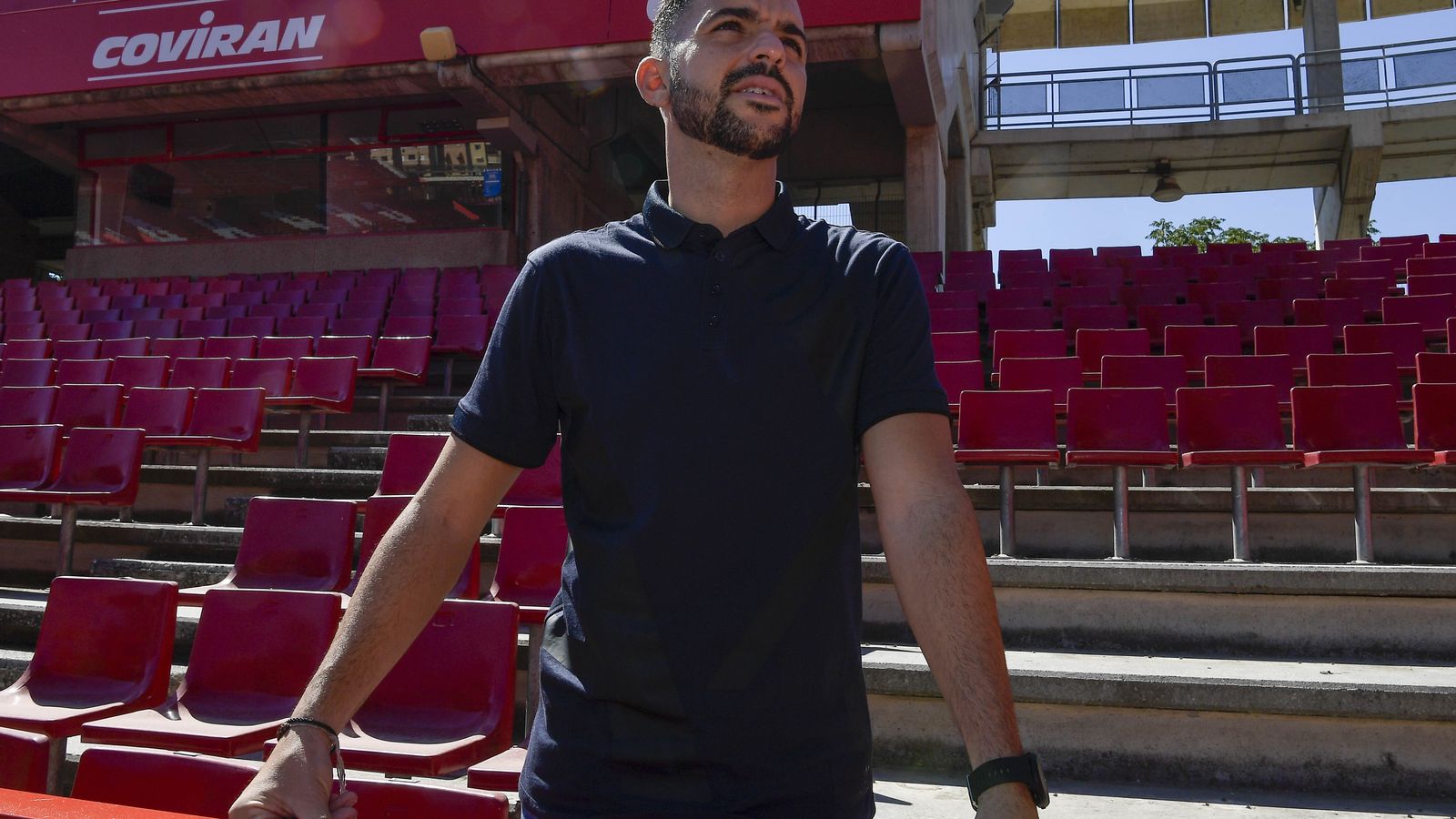 El técnico, contento por su incorporación al Granada