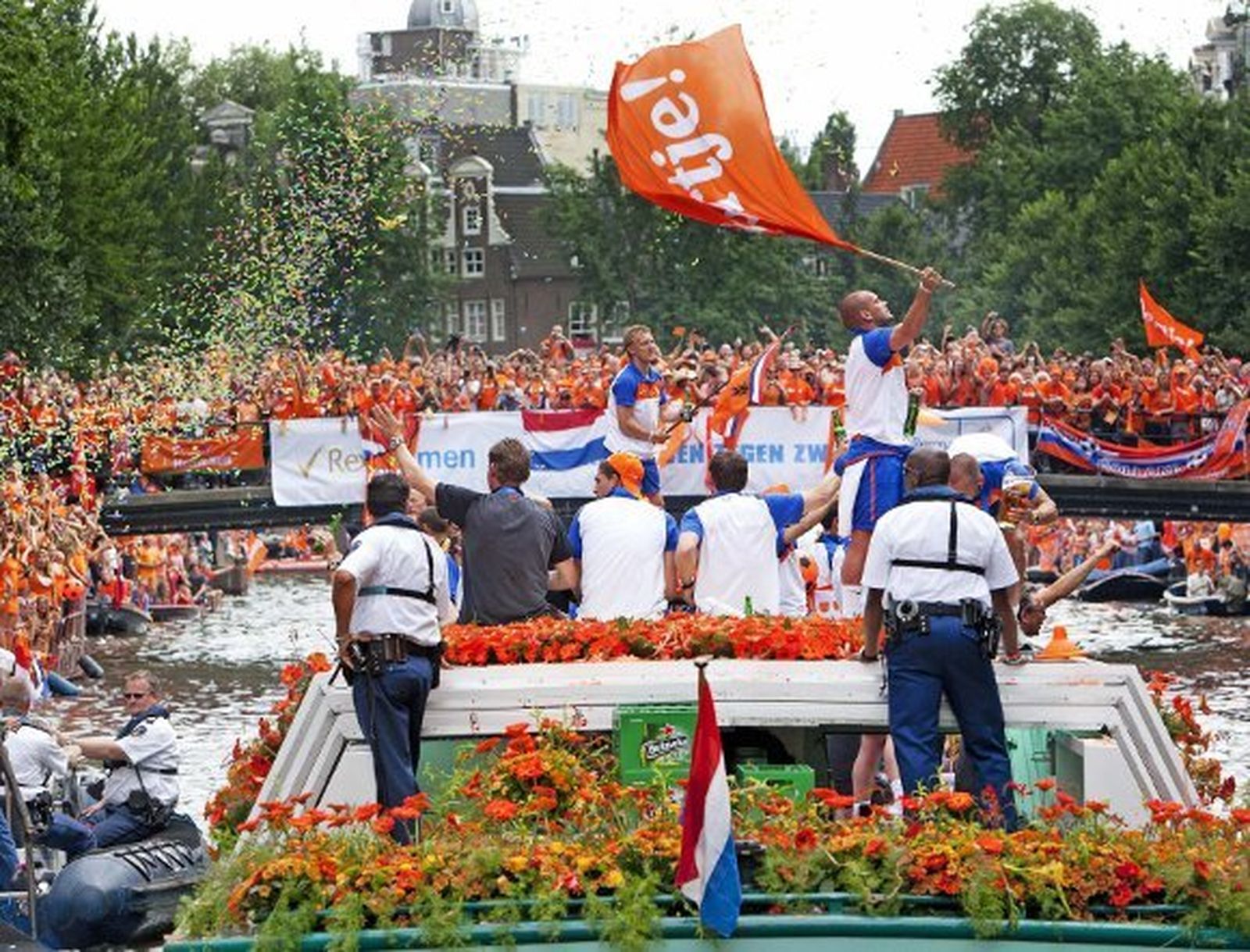 Holanda 'celebra' su derrota