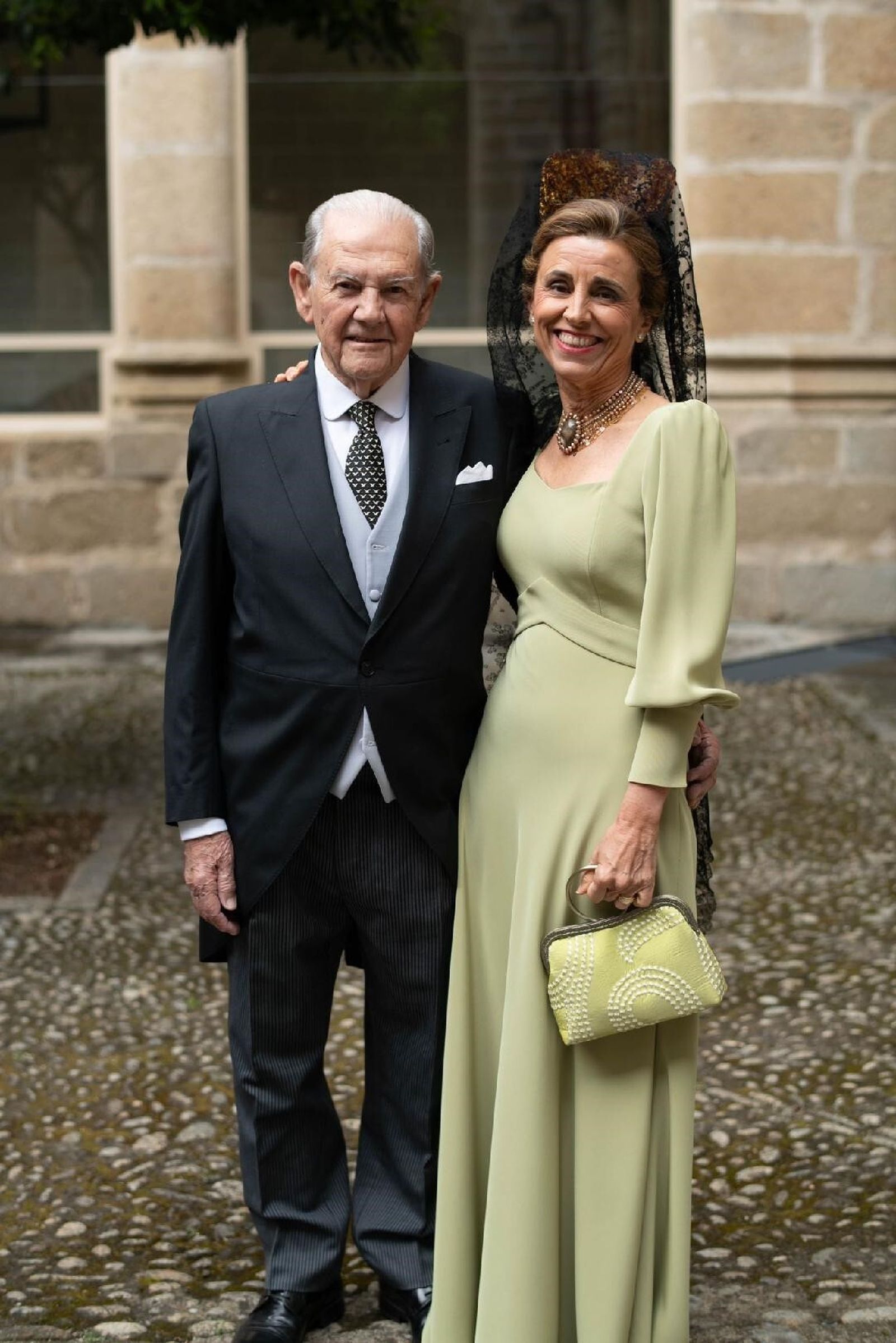 José Bohórquez con Patricia Ruiz-Mateos.
