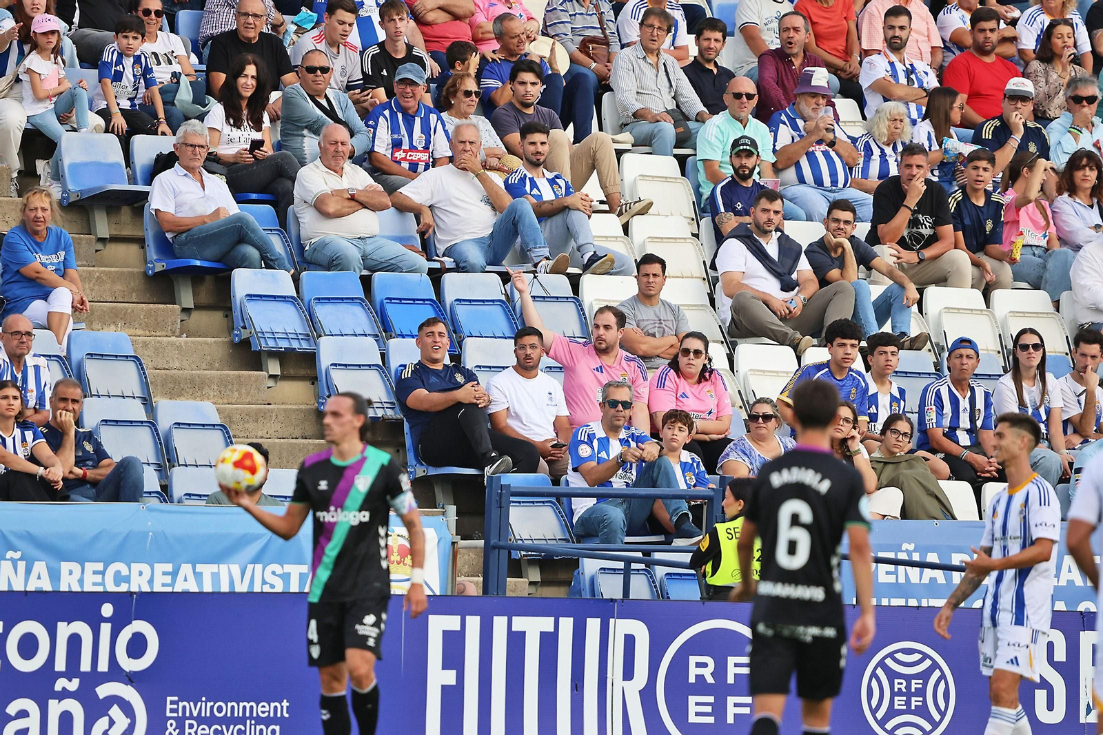 Recreativo-Atlético Malagueño: El Decano pide la hora, pero el filial regresa de vacío (1-0)