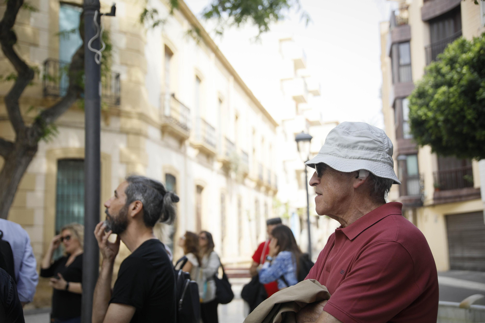 Imágenes del recorrido ‘Almería en la mirada’ de Jose María Mellado