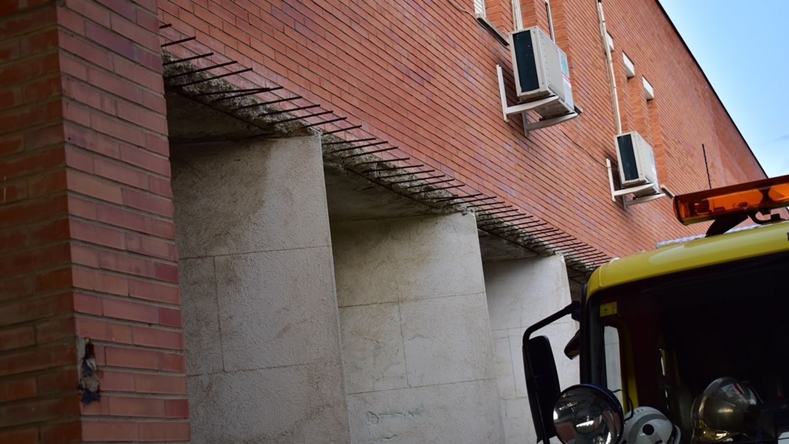 Forjados a la vista en el Parque.