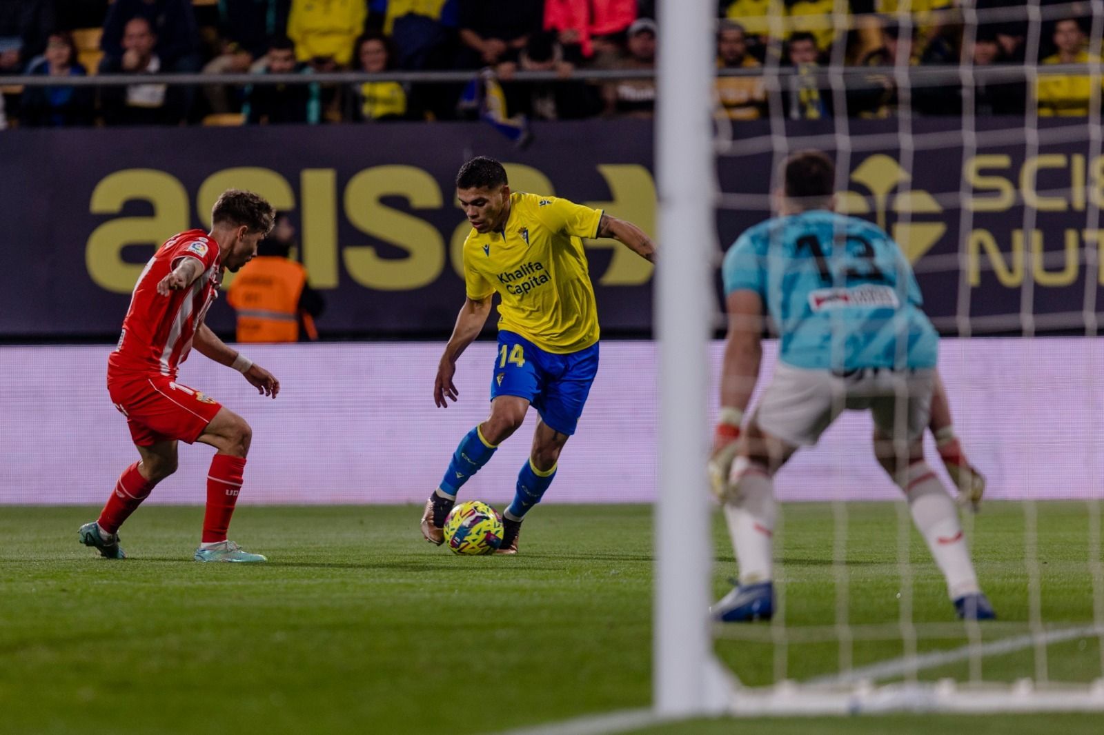 Las imágenes del Cádiz CF-Almería.