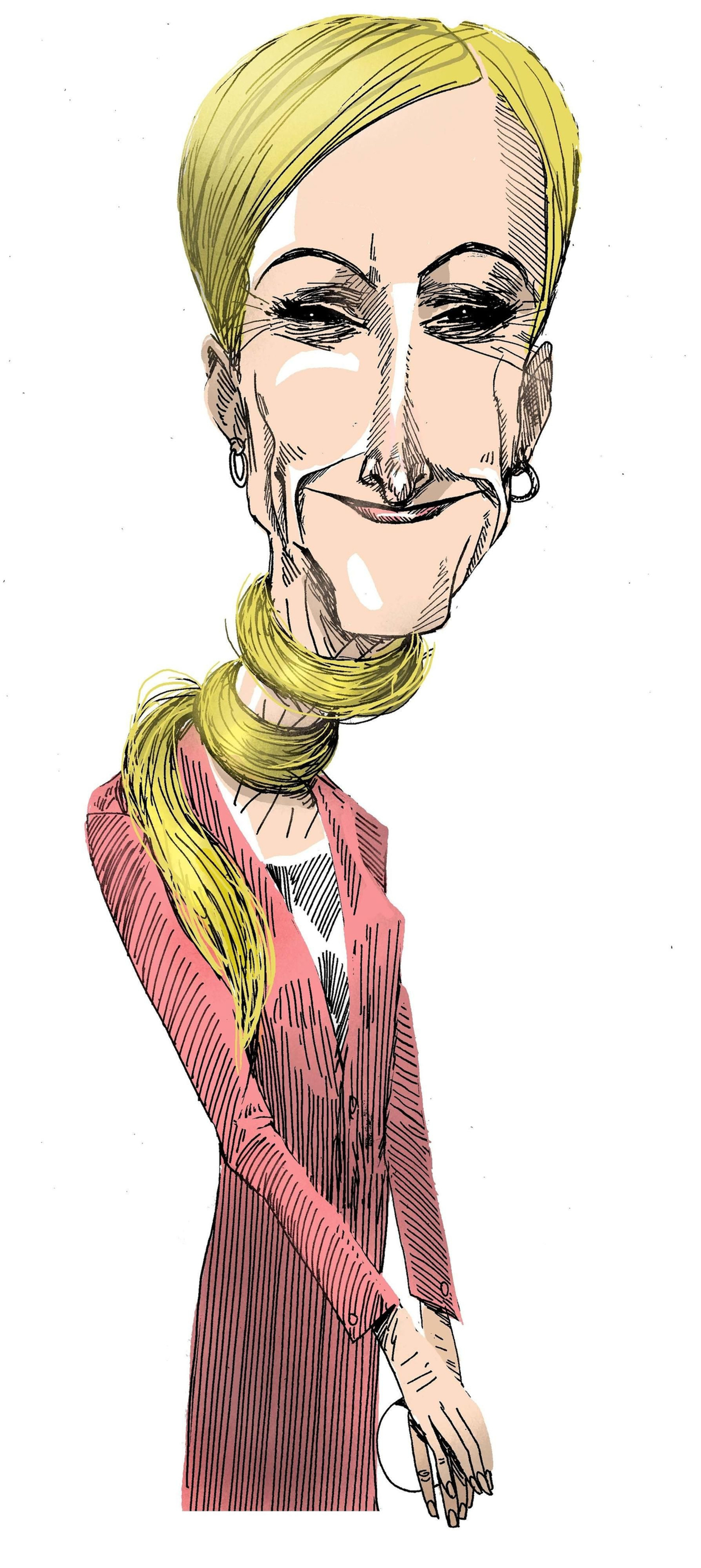 Caricatura de Cristina Cifuentes.