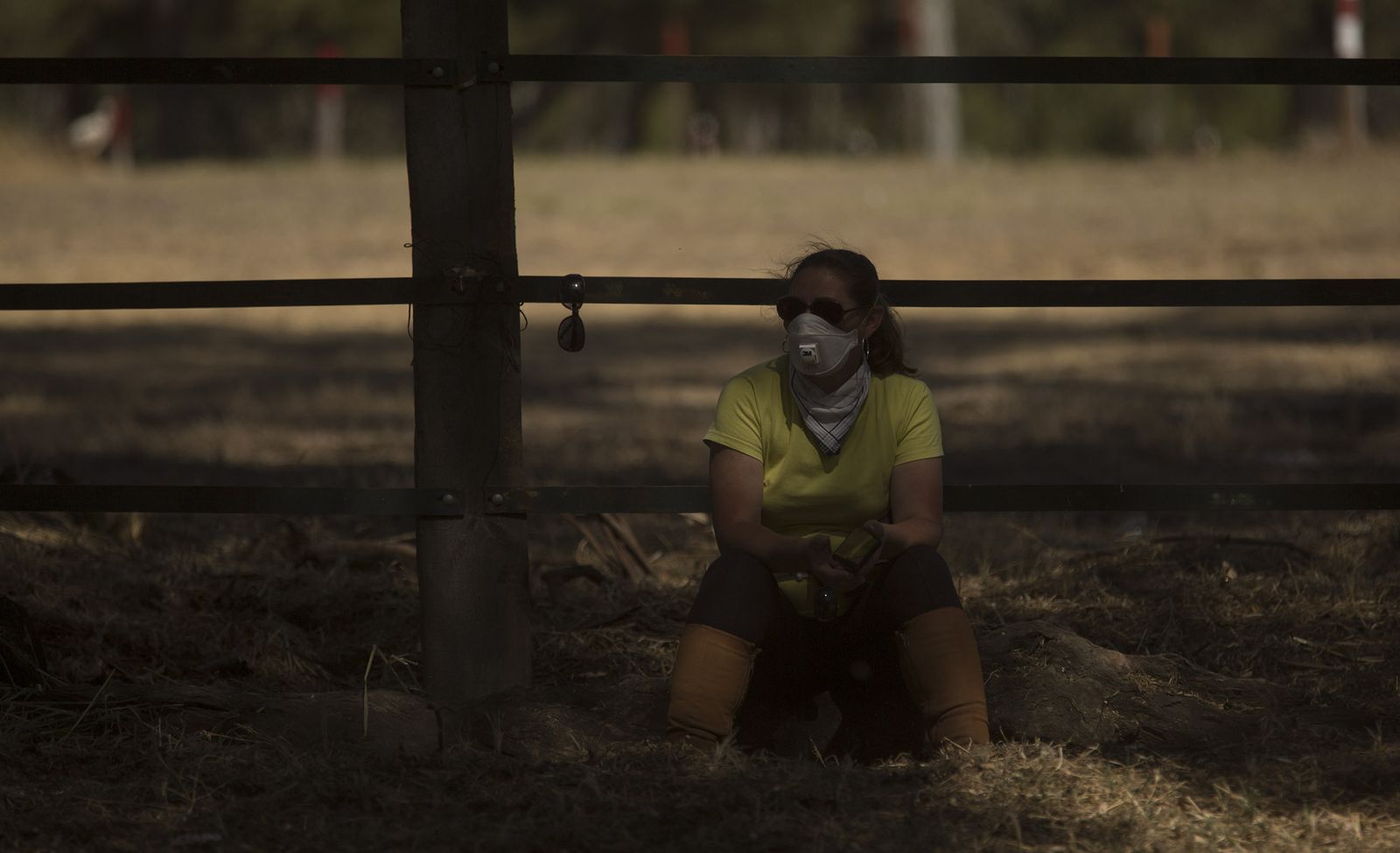 El paso de hermandades del Rocío por la Raya Real