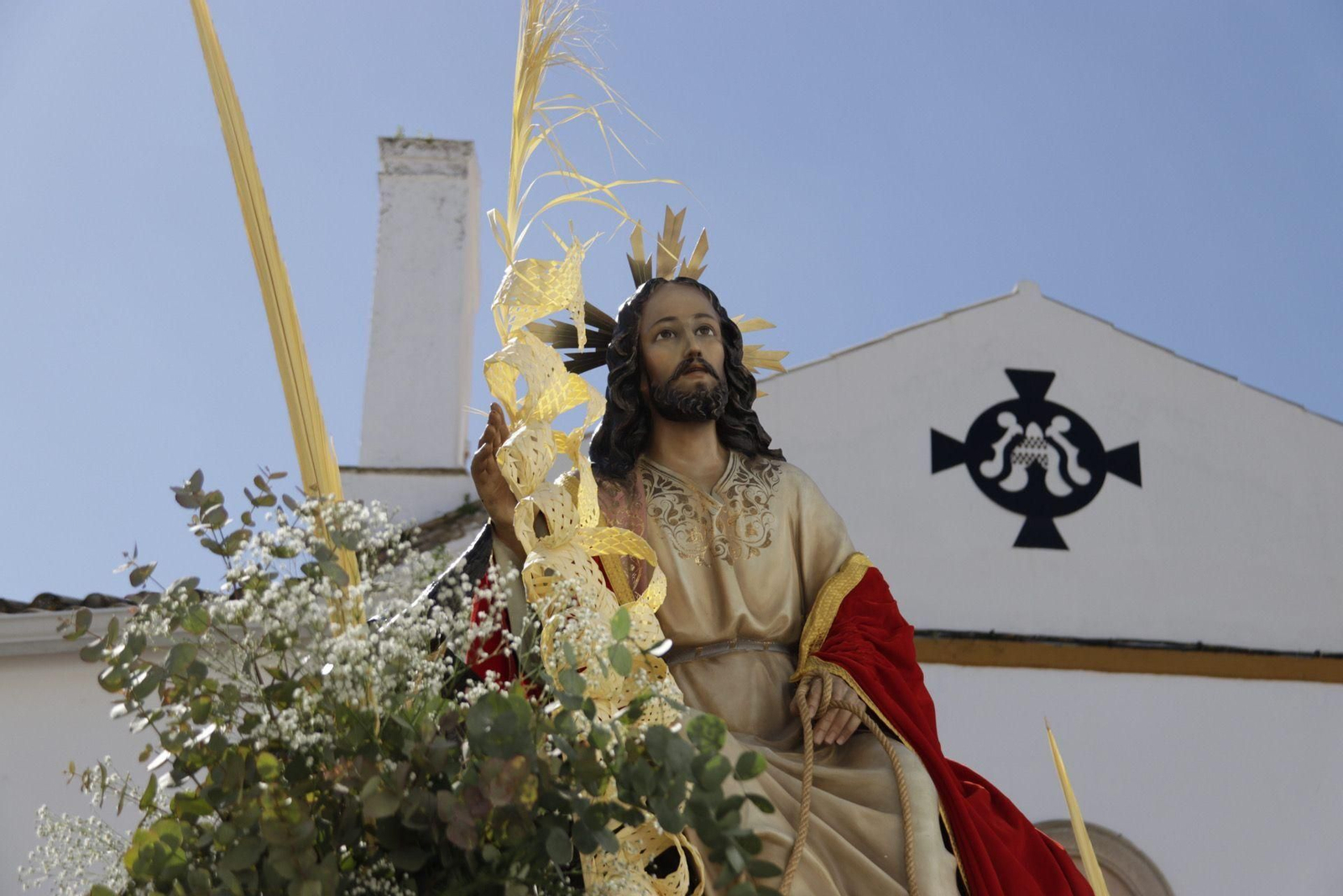 La procesión de la Borriquita en Almodóvar del Río, en imágenes