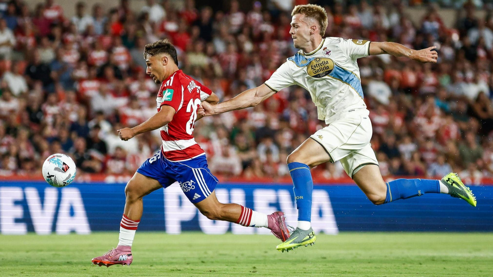 Rodelas tuvo un mano a mano en los primeros minutos del partido