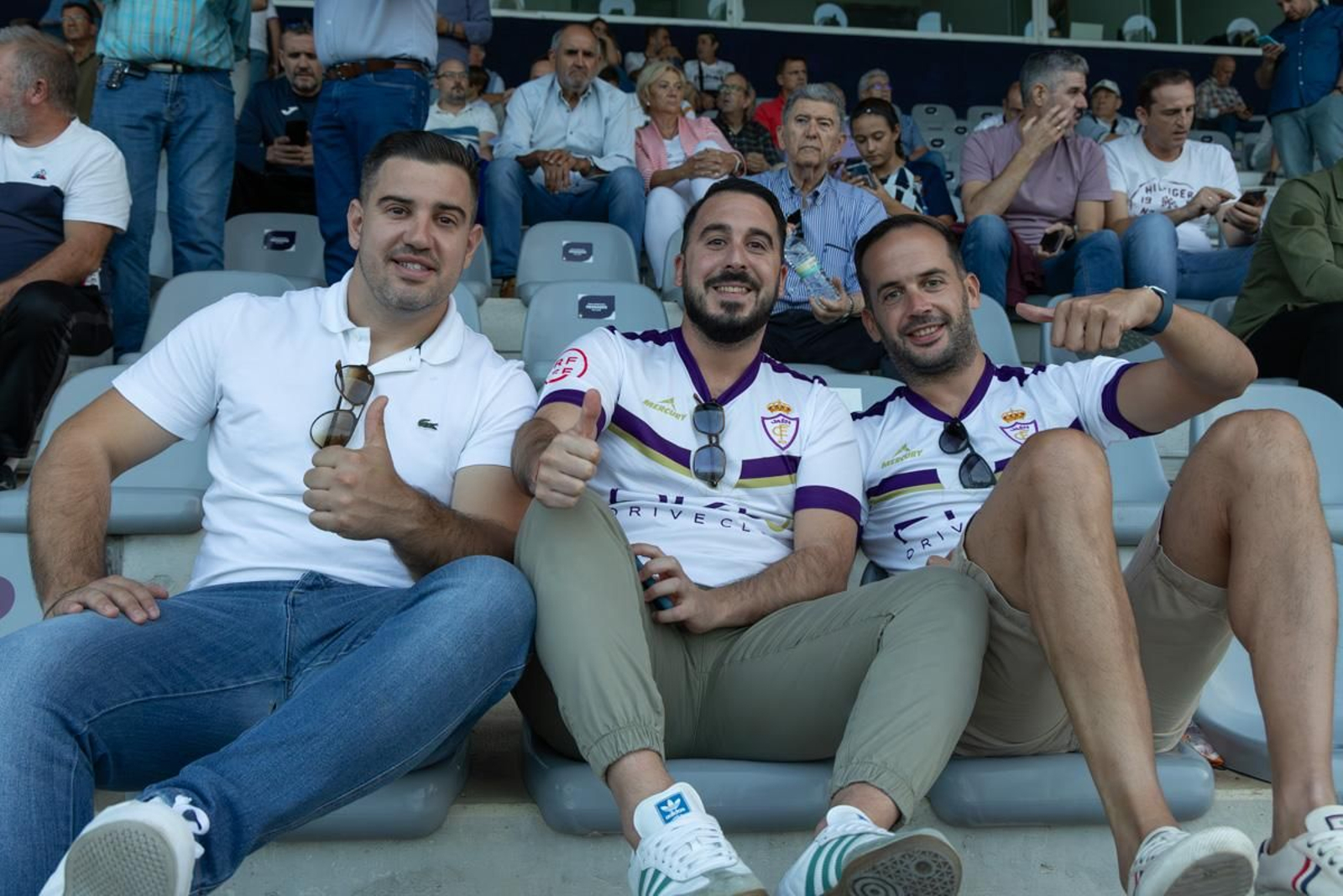 Partido Real Jaén CF contra CP Almería, en imágenes