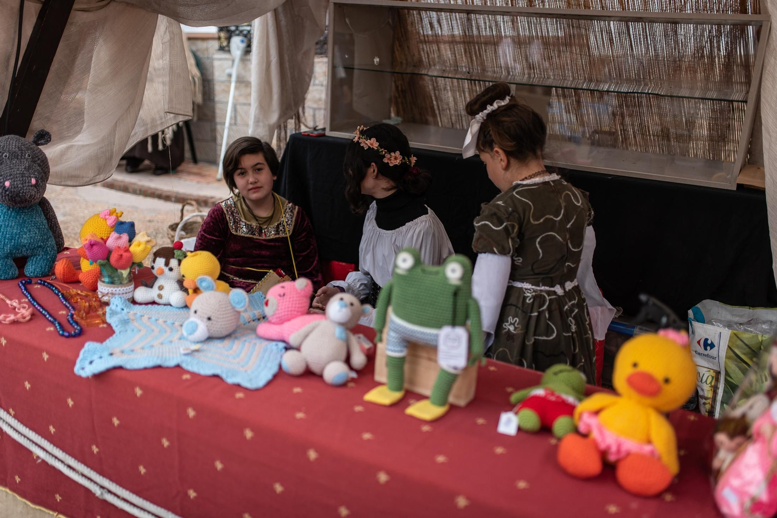 Imágenes del ambiente en la Feria del Descubrimiento de Palos de la Frontera