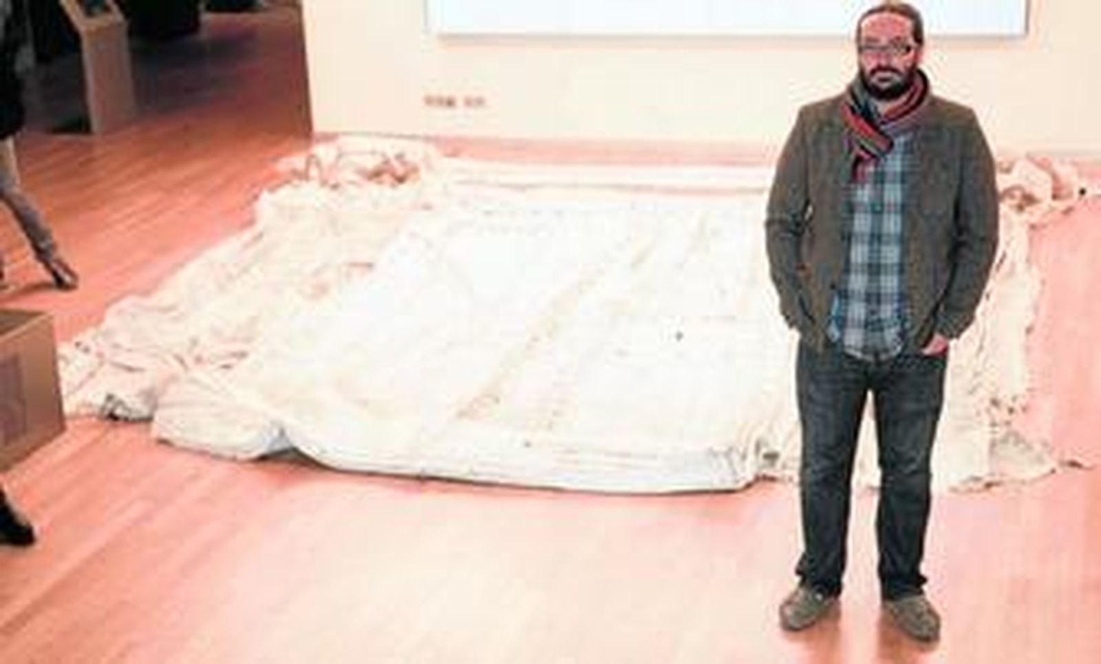 La obra, vista desde arriba.