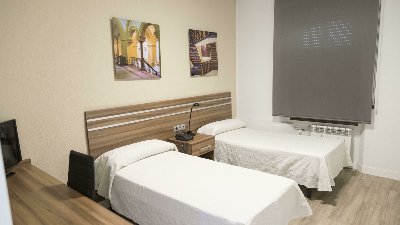 Una de las habitaciones.