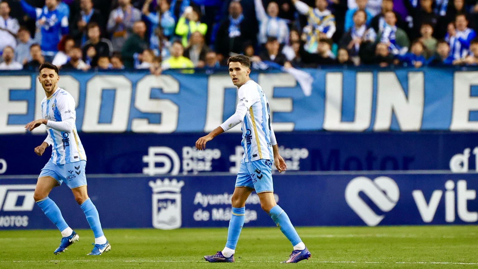El Málaga CF-Racing de Ferrol, en fotos