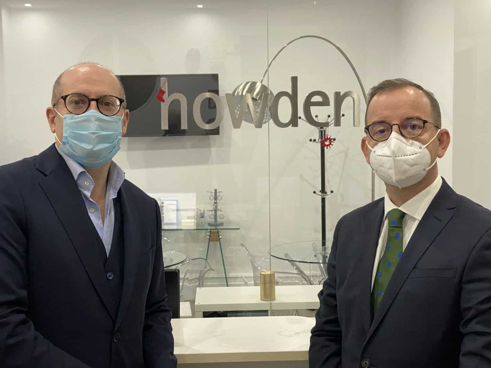 Salvador Marín, CEO de Howden Iberia, junto a Francisco Arroyal