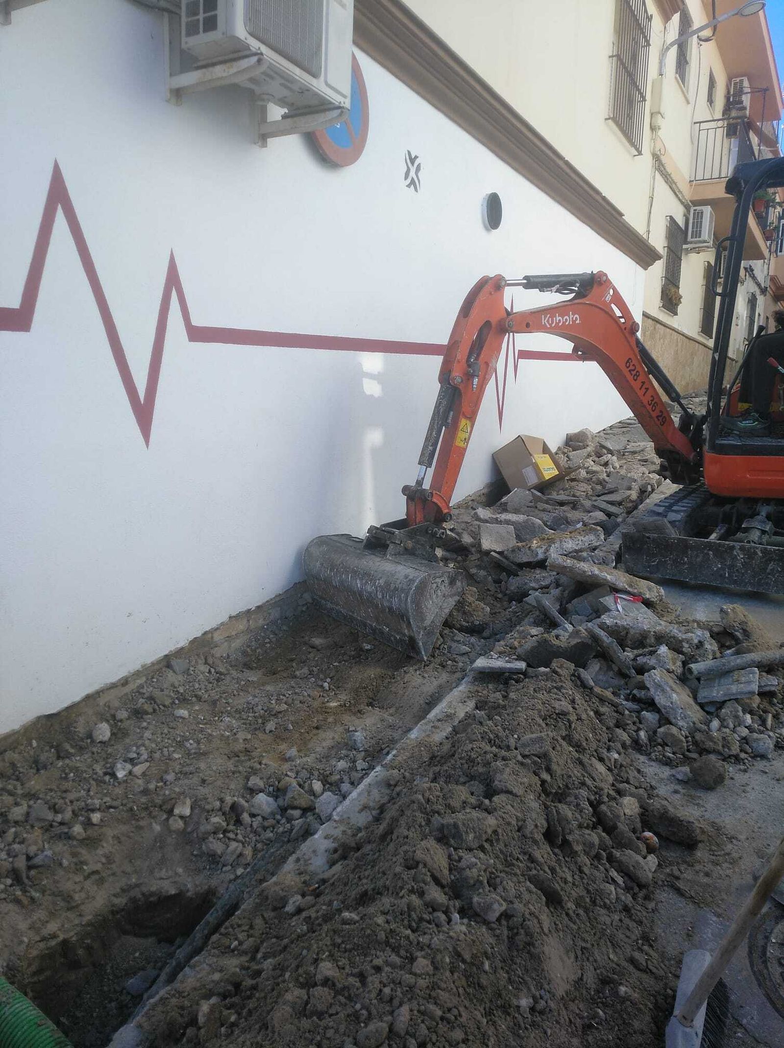 Será necesario instalar nuevo acerado una vez concluida la sustitución de las conducciones.