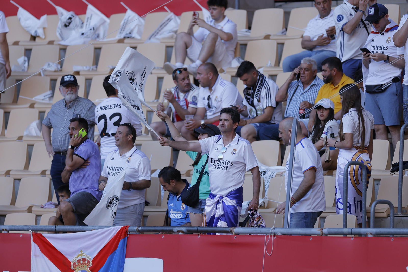 Búscate en las fotos de la final de la Copa del Rey entre el Madrid y el Osasuna