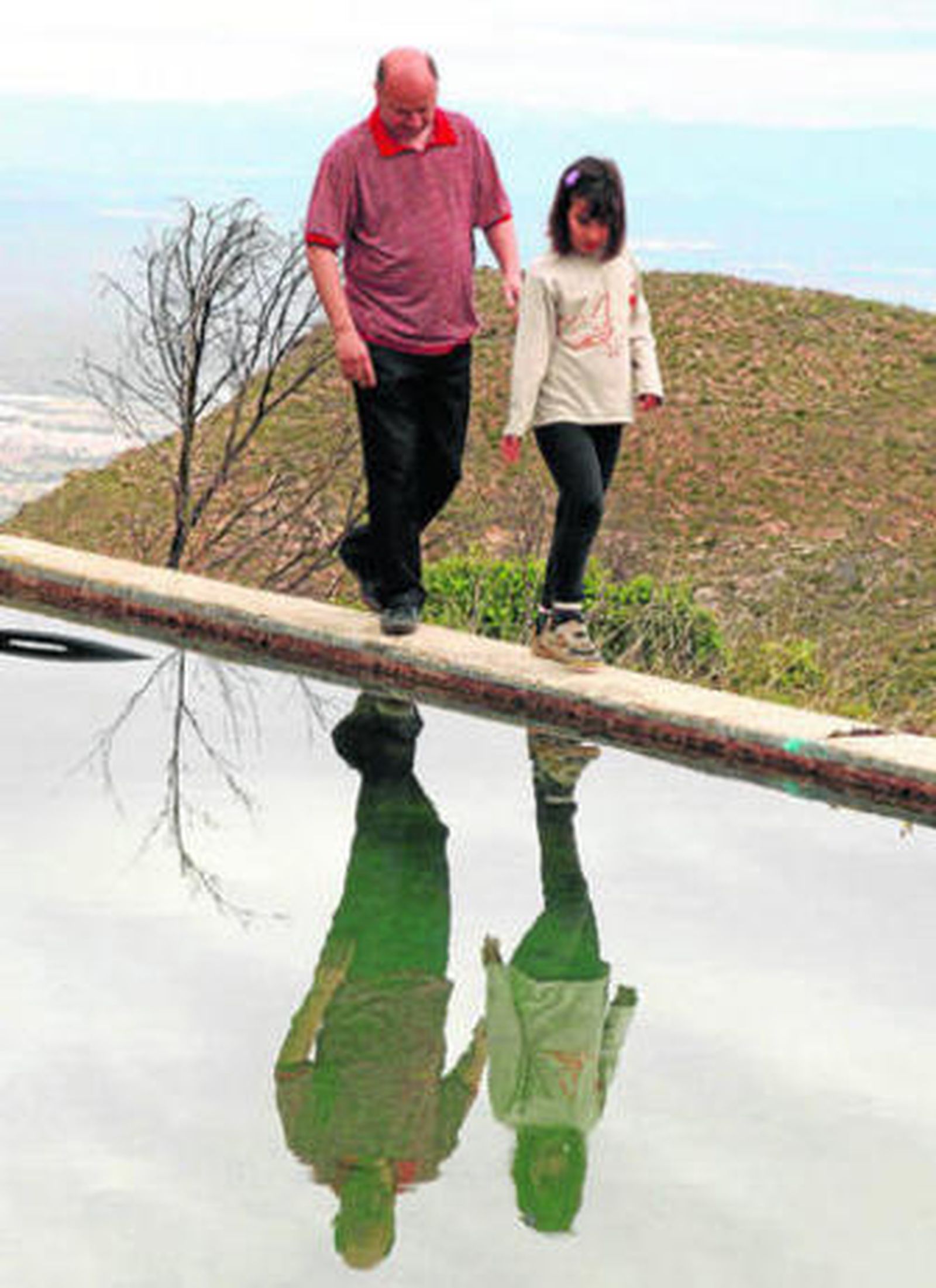 Kim Manresa con su hija Ada.