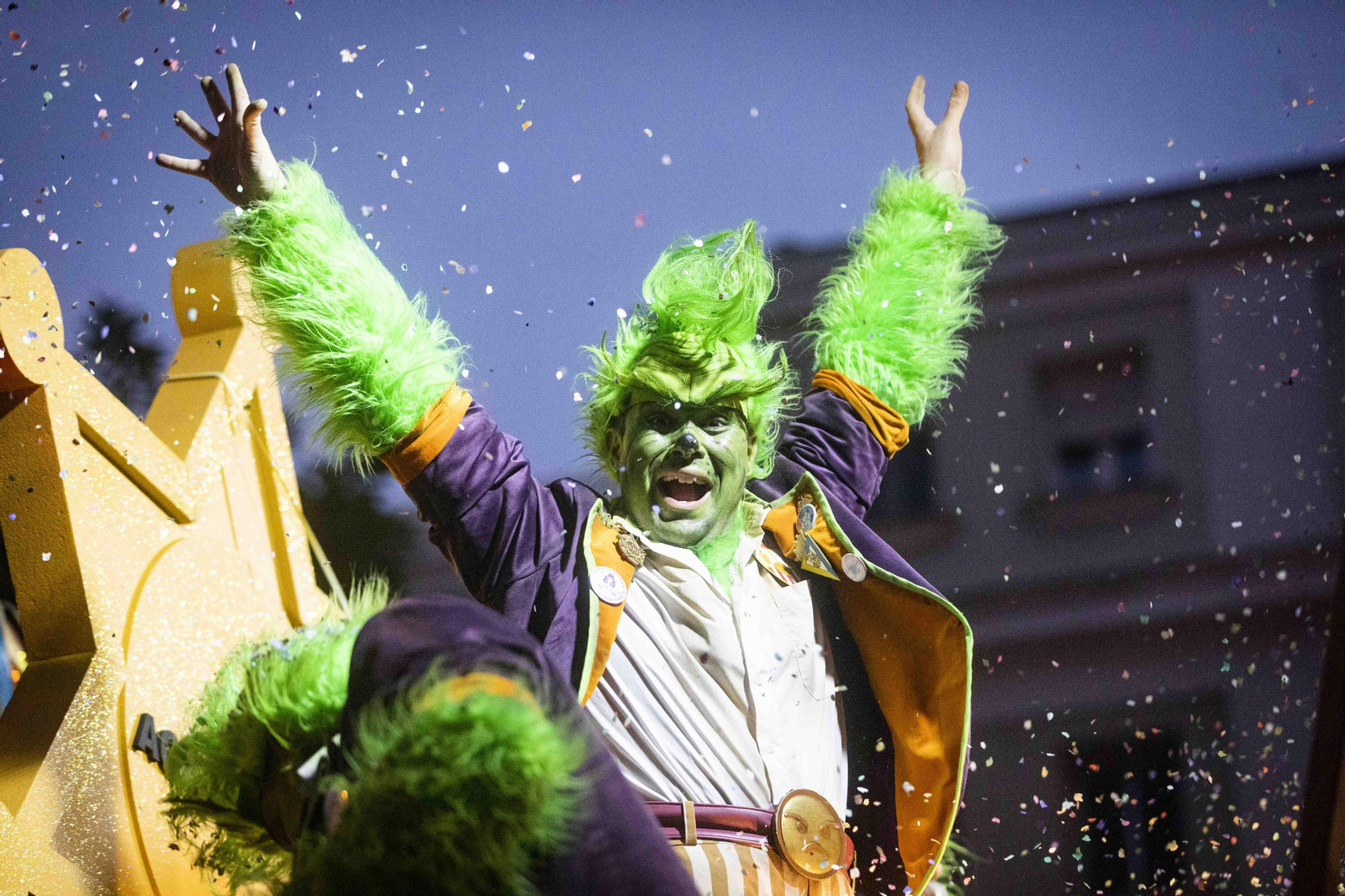 La Cabalgata Magna del Carnaval de Cádiz 2024, en imágenes