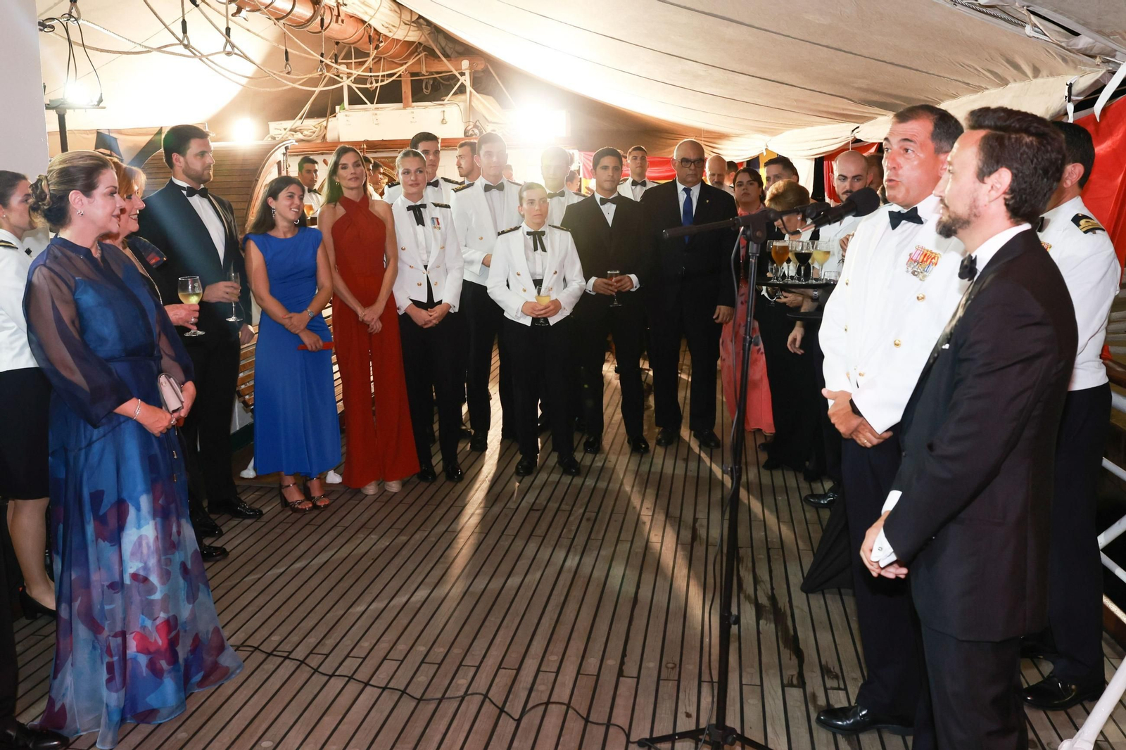 El 'Elcano' en Panamá: Recepción con la reina Letizia y visita cultural con la Princesa Leonor