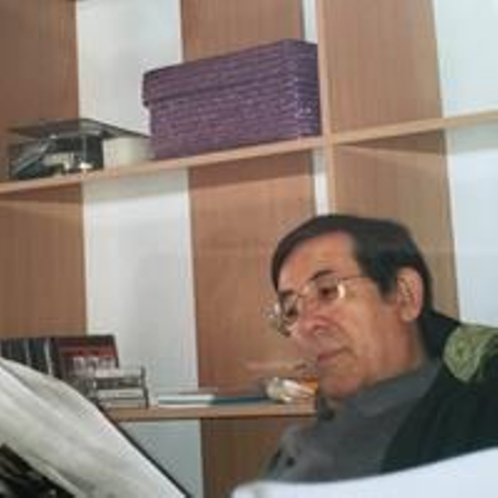 José Luis Calvo, en su despacho.