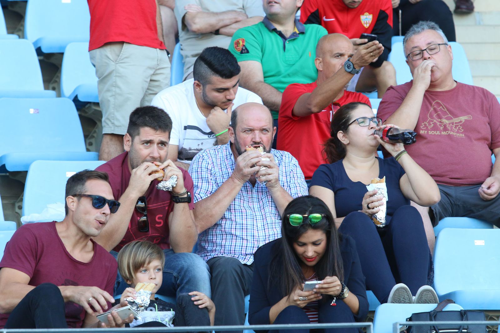 Las imágenes del Almería-Huesca
