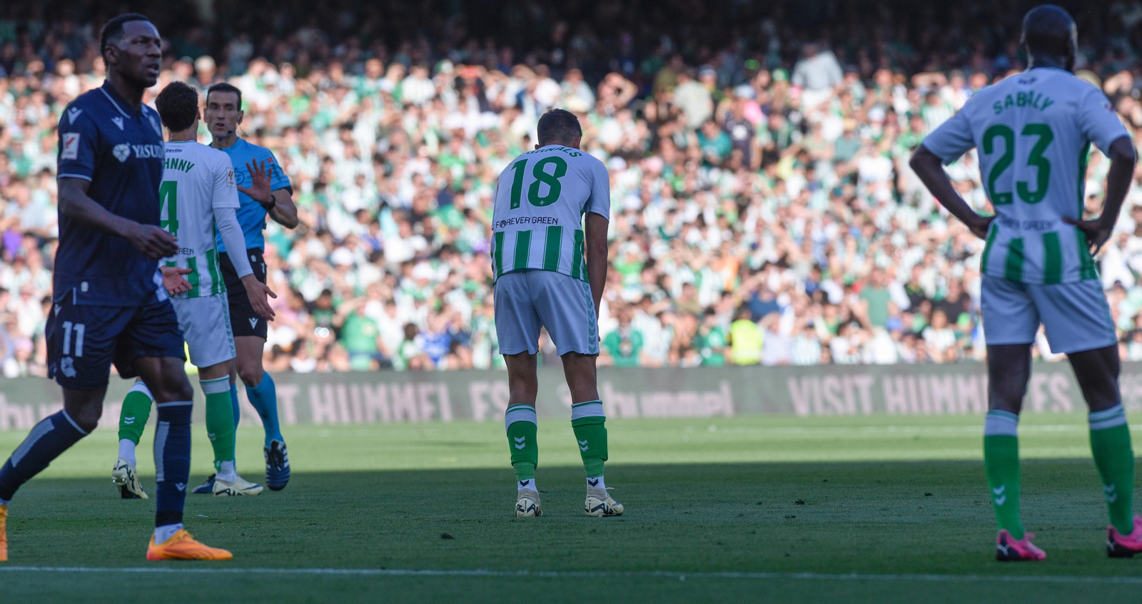Las imágenes del Real Betis - Real Sociedad