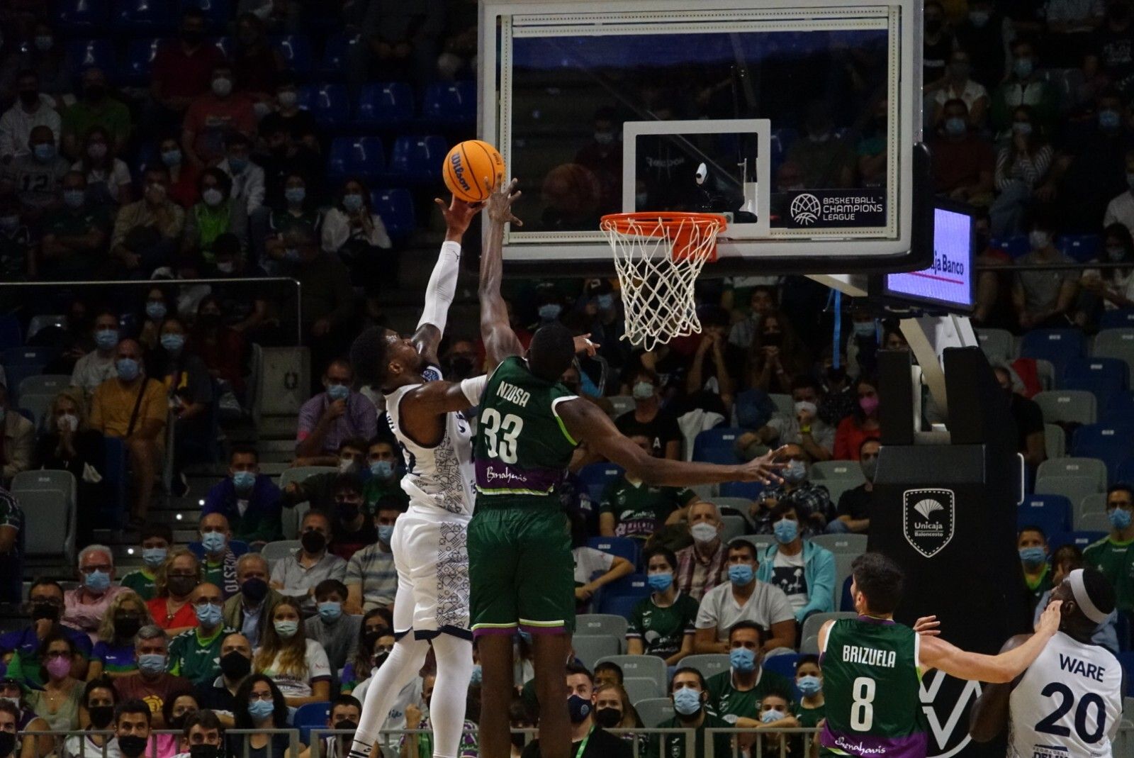 Las fotos del Unicaja-Dijon